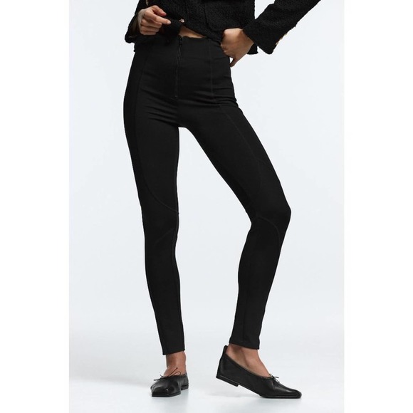 Zara Pants - Zara The Apres-Ski Scuba Legging Black
